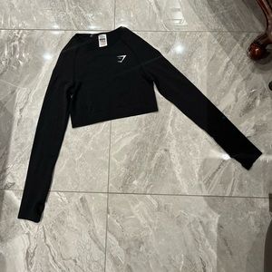 GYMSHARK long sleeve crop top